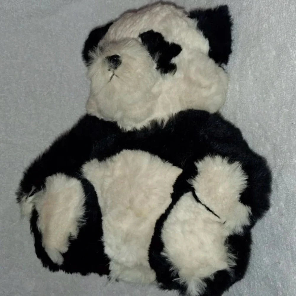 Vintage Fiesta Panda Plush Stuffed Toy‎ Small 6-14 in